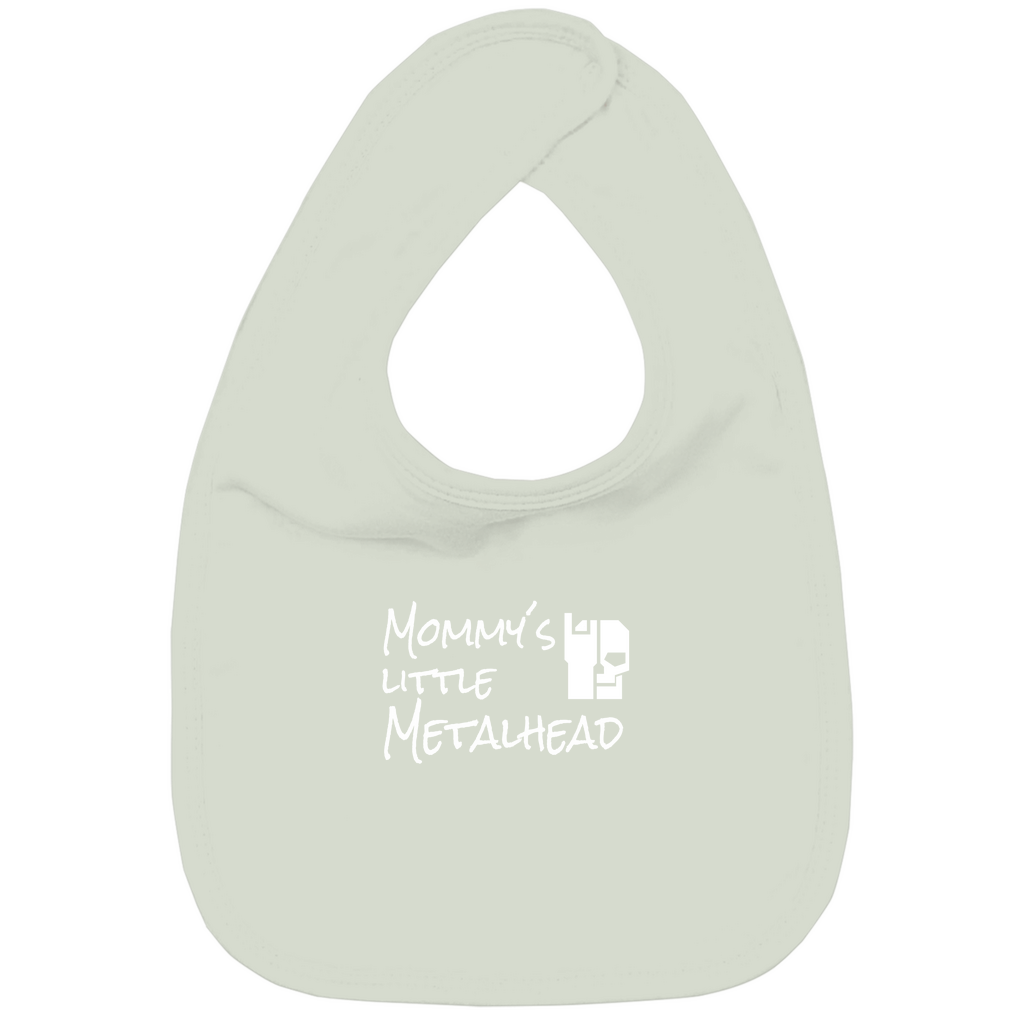 Branded and United / Mommy´s little Metalhead - Bio Lätzchen