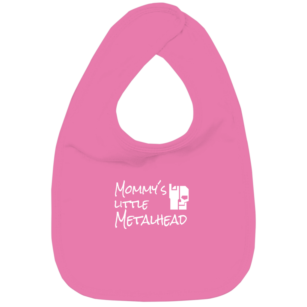 Branded and United / Mommy´s little Metalhead - Bio Lätzchen