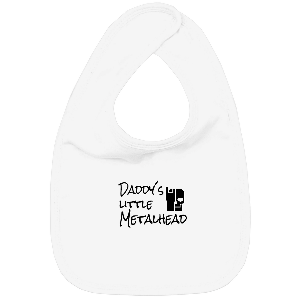 Branded and United / Daddy´s little Metalhead - Bio Lätzchen