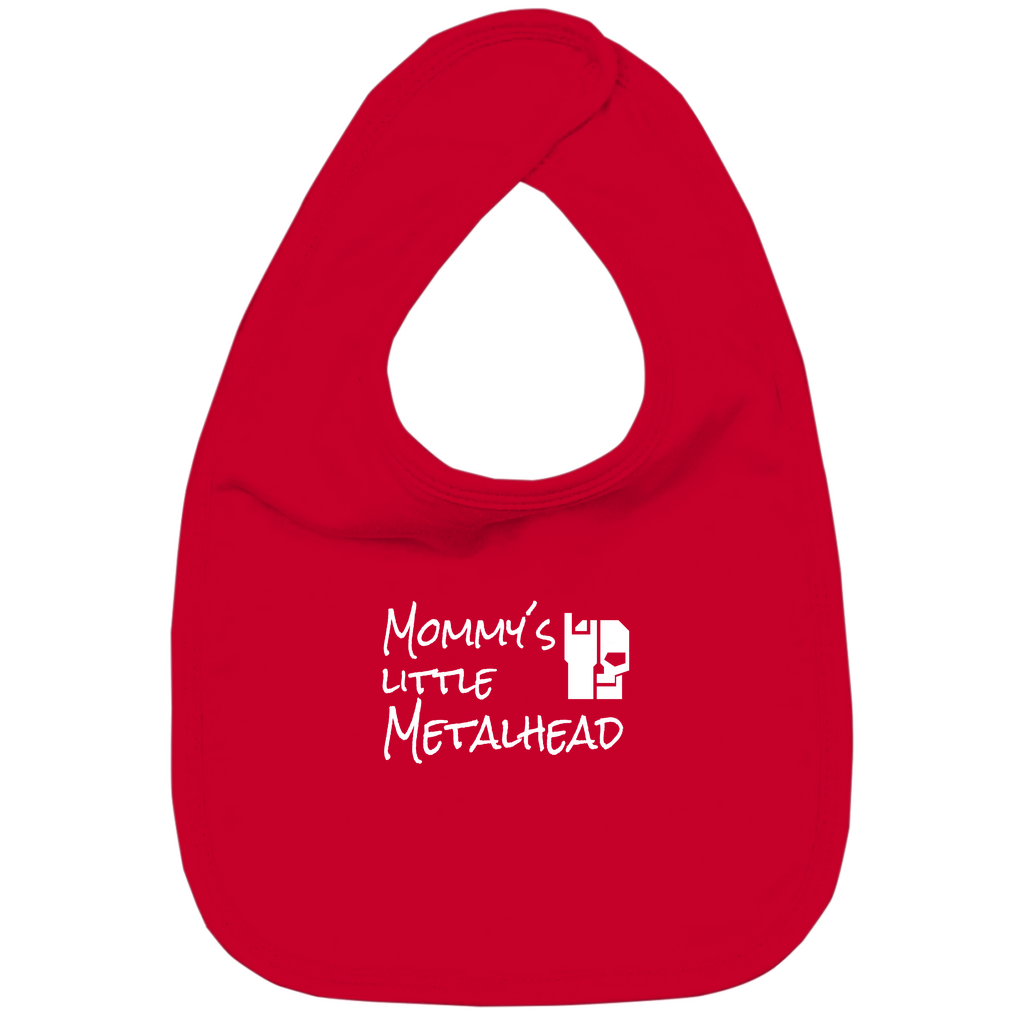 Branded and United / Mommy´s little Metalhead - Bio Lätzchen