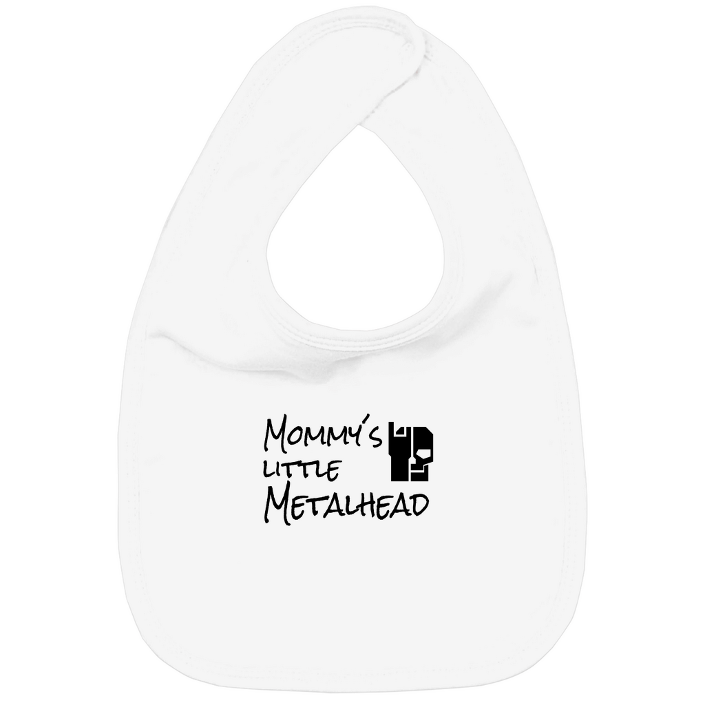 Branded and United / Mommy´s little Metalhead - Bio Lätzchen