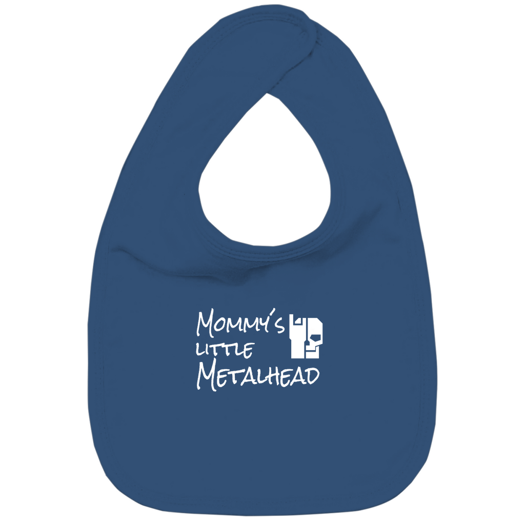 Branded and United / Mommy´s little Metalhead - Bio Lätzchen
