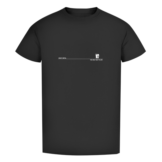 BnU The only Way to Life_slim - Herren T-Shirt | Bio